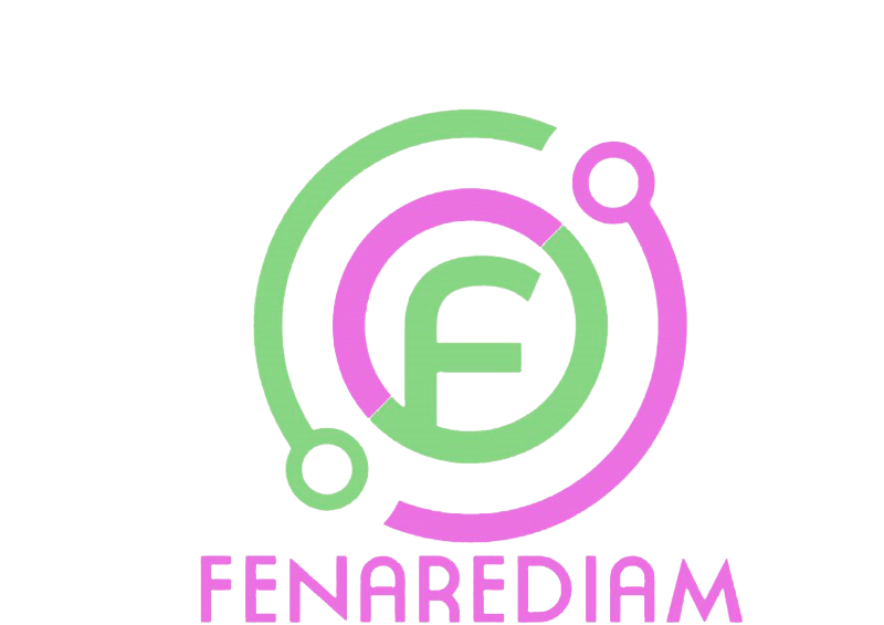 Fenarediam logo couleurs fond transparent